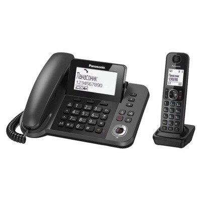 Радиотелефон Panasonic KX-TGF310RUM от компании Компания «Про 100» - фото 1