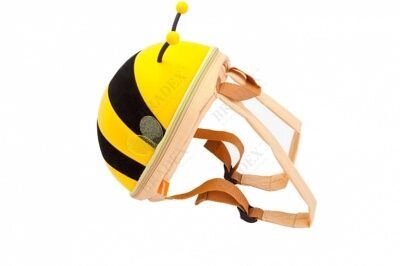 Ранец детский «ПЧЕЛКА» желтый (Bumble bee backpack yellow) от компании Компания «Про 100» - фото 1