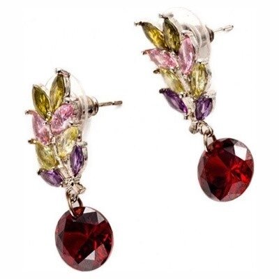 Серьги «кипарис»earrings 2014775) (AS 0061)