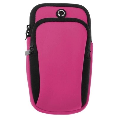 Сумка для телефона с креплением на руку Bradex SF 0747, 100*180 мм, розовый (mobile phone armband, pink)