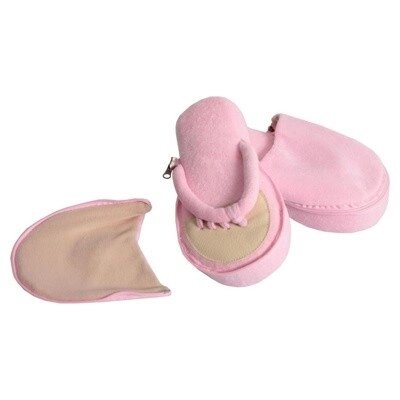 Тапочки педикюрные с памятью, размер: 36-39 «ПЕДИКЮР» (Memory Pedicure Foam Slippers, Small size) от компании Компания «Про 100» - фото 1