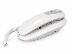 Телефон проводной TeXet TX-236 светло-серый