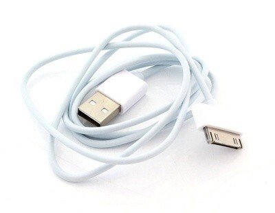 USB кабель Apple для iPhone 2G,3G,3GS,4,4S, iPod, iPad для зарядки и синхронизации от компании Компания «Про 100» - фото 1