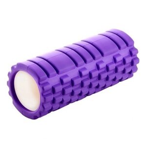 Валик для фитнеса «ТУБА», фиолетовый (Deep tissue massage foam roller) SF 0336