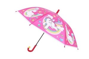 Зонт «ЕДИНОРОГ», розовый (Children umbrella pink) DE 0497