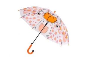 Зонт прозрачный «ТИГР»children\s umbrella) DE 0503