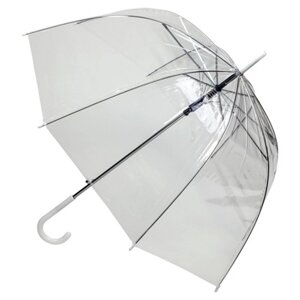 Зонт-трость «ПРОЗРАЧНЫЙ КУПОЛ»Transparent umbrella)