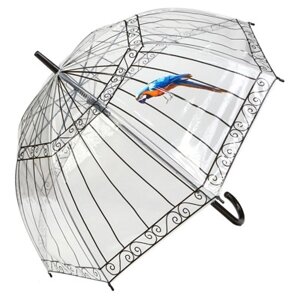 Зонт-трость «ПТАШКА В КЛЕТКЕ»Umbrella «Bird in cage»