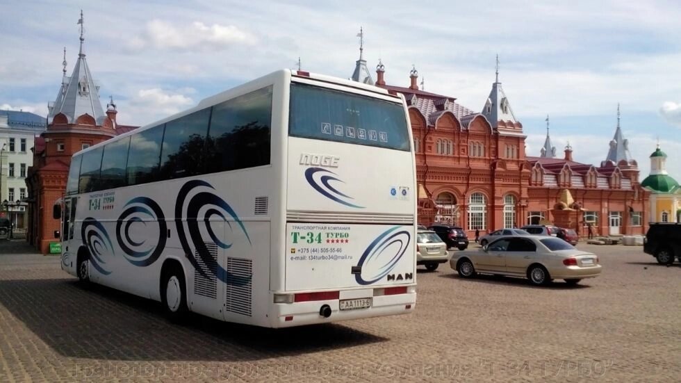 Туристический автобус на заказ от компании Транспортно-туристическая компания "Т-34 ТУРБО" - фото 1