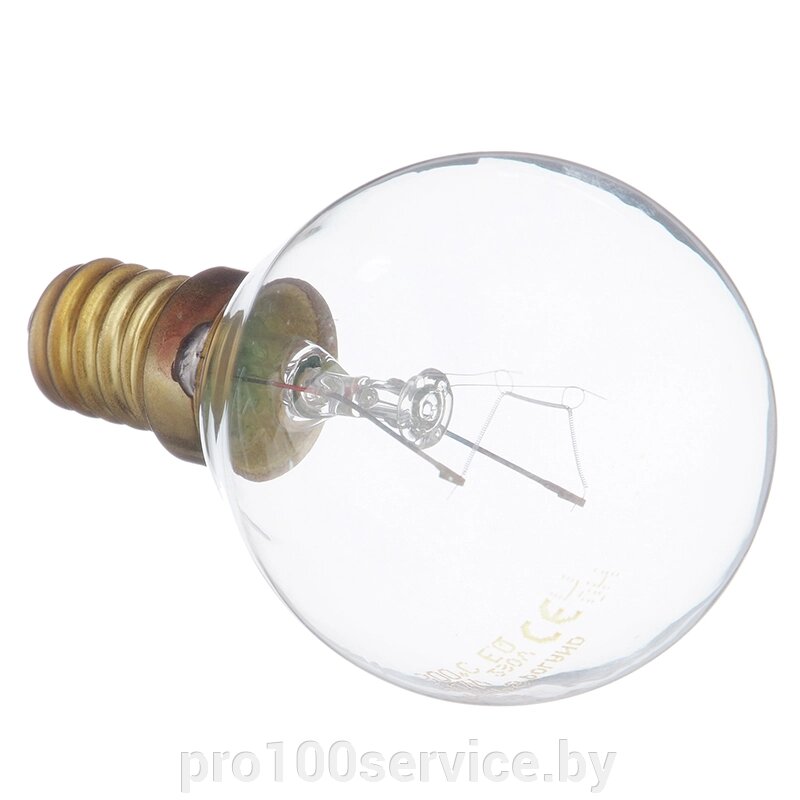 Лампа освещения для духовки 230В / 40Вт / E14 / 300°C от компании PRO100СЕРВИС - фото 1