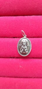 Подвеска иконка именная святой Ирины серебрение , Красная пресня, арт. 5408112