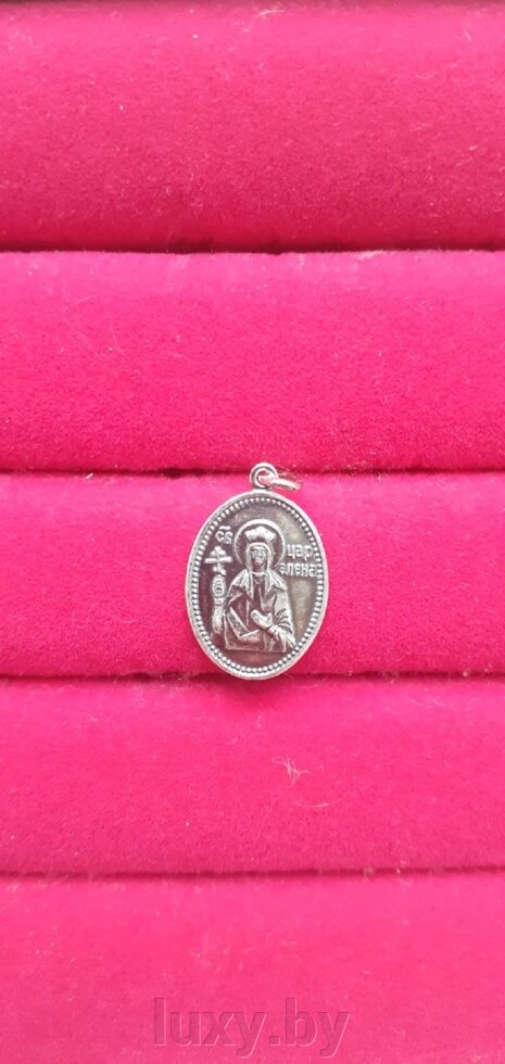 Подвеска иконка именная святой Елены серебрение , Красная пресня, арт. 5408108 - Интернет магазин «Люкси»