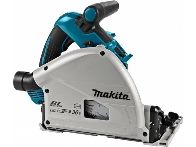 Аккум. циркулярная пила MAKITA LXT DSP 600 Z в кор. (18+18 В, БЕЗ АККУМУЛЯТОРА, 165х20 мм, до 56 мм) от компании ООО "ИнструментЛюкс" - фото 1