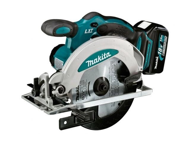 Аккум. циркулярная пила MAKITA LXT DSS 610 RF в чем. (18.0 В, 1 акк., 3.0 А/ч, Li-Ion, 165х20 мм, до 57 мм) от компании ООО "ИнструментЛюкс" - фото 1