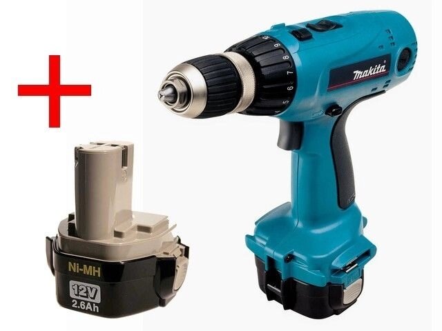 Аккум. дрель-шуруповерт MAKITA CXT 6317 DWDE в чем. (12.0 В, 2 акк., 2.6 А/ч Ni-MH, 2 скор., 60 Нм, шурупы до 12 мм) от компании ООО "ИнструментЛюкс" - фото 1