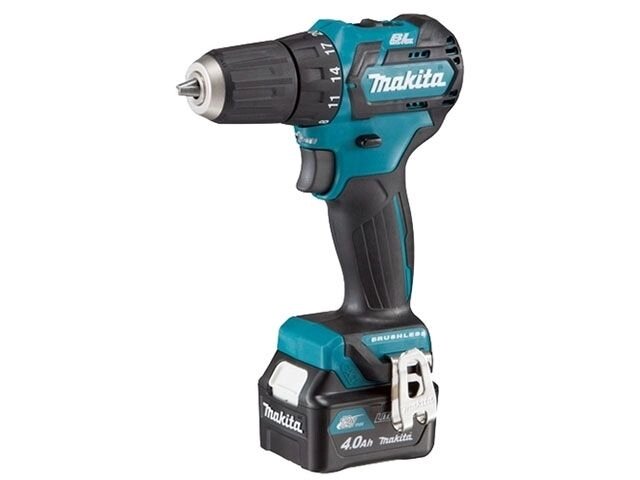 Аккум. дрель-шуруповерт MAKITA DF 332 DWME в чем. (10.8 В, 2 акк., 4.0 А/ч Li-Ion, 2 скор., 35 Нм, шурупы до 8 мм) от компании ООО "ИнструментЛюкс" - фото 1