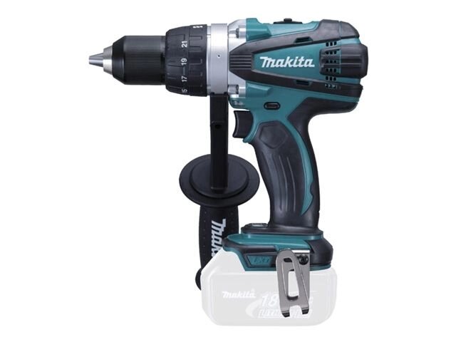 Аккум. дрель-шуруповерт MAKITA LXT DDF 458 Z в кор. (18.0 В, БЕЗ АККУМУЛЯТОРА, 2 скор., 91 Нм, шурупы до 10 мм) от компании ООО "ИнструментЛюкс" - фото 1