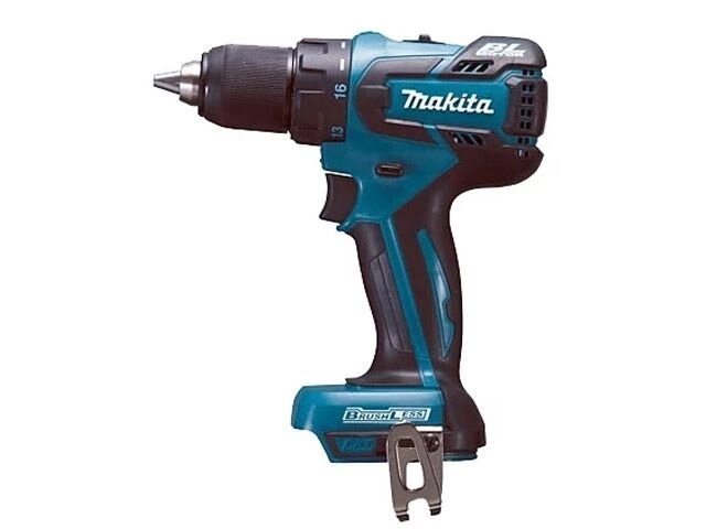 Аккум. дрель-шуруповерт MAKITA LXT DDF 459 Z в кор. (18.0 В, БЕЗ АККУМУЛЯТОРА, 2 скор., 45 Нм, шурупы до 8 мм) от компании ООО "ИнструментЛюкс" - фото 1