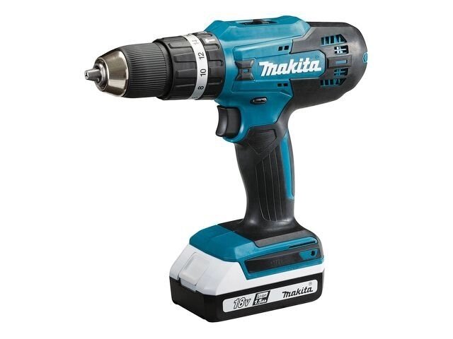 Аккум. дрель-шуруповерт MAKITA LXT HP 488 DWAE в чем. (18.0 В, 2 акк., 2.0 А/ч Li-Ion, 2 скор., 42 Нм, шурупы до 10 мм) от компании ООО "ИнструментЛюкс" - фото 1