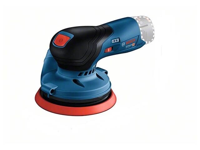 Аккум. эксцентриковая шлифмашина BOSCH GEX 12V-125 в кор. (12.0 В, 0 акк., 0.0 А/ч, БЕЗ АККУМУЛЯТОРА) от компании ООО "ИнструментЛюкс" - фото 1