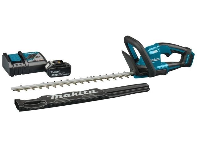 Аккум. кусторез MAKITA DUH 506 RF в кор. (18.0 В, 1 акк. и зарядное , 3.0 А/ч, Li-Ion, длина ножа 500 мм, шаг ножа: 20 от компании ООО "ИнструментЛюкс" - фото 1