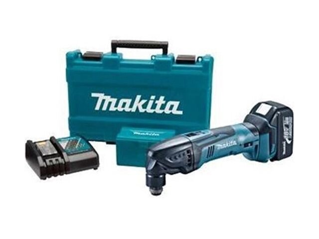 Аккум. многофункциональный инструмент (реноватор) MAKITA LXT DTM 50 RFE в чем. (18.0 В, Li-Ion, 2 акк., 3.0 А/ч, 21000 от компании ООО "ИнструментЛюкс" - фото 1