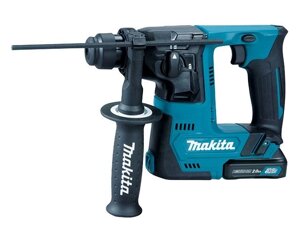 Аккум. перфоратор MAKITA HR 140 DWAJ в кейсе (10.8 В, 2 акк., 2.0 А/ч Li-Ion, 1.0 Дж, вес 1.9 кг,