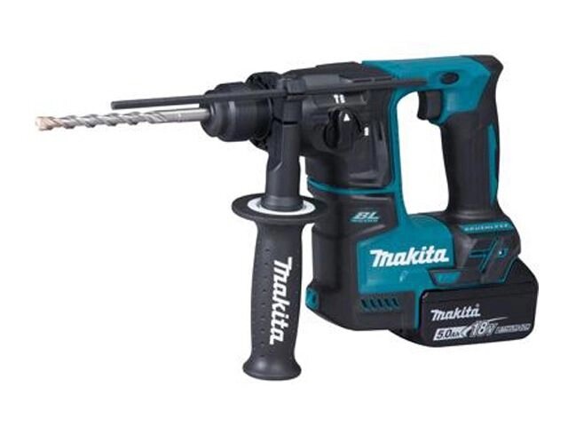 Аккум. перфоратор MAKITA LXT DHR 171 RTJ в чем. (18.0 В, 2 акк., 5.0 А/ч Li-Ion, 1.2 Дж, вес 2.8 кг,) от компании ООО "ИнструментЛюкс" - фото 1