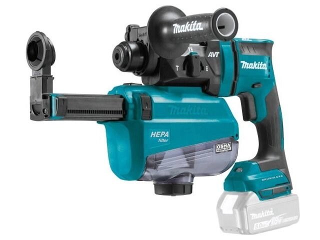 Аккум. перфоратор MAKITA LXT DHR 182Z WJ в кейсе (18.0 В, БЕЗ АККУМУЛЯТОРА, 1.7 Дж, вес 2.4 кг,) от компании ООО "ИнструментЛюкс" - фото 1