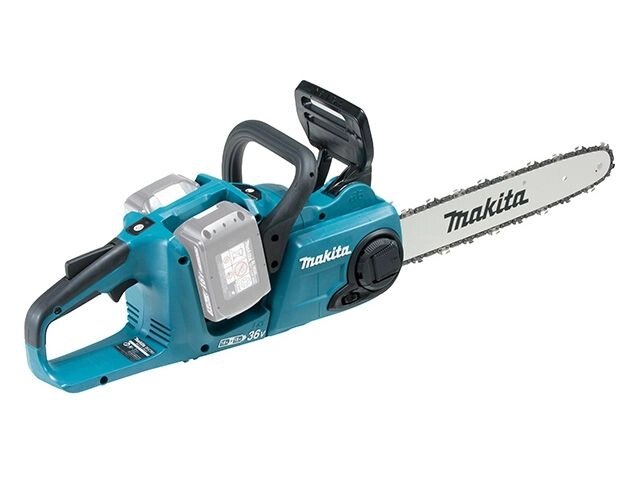 Аккум. пила цепная MAKITA LXT DUC 353 Z шина 35 см (14"), 3/8, 1.1 мм (18+18 В, БЕЗ АККУМУЛЯТОРА) от компании ООО "ИнструментЛюкс" - фото 1