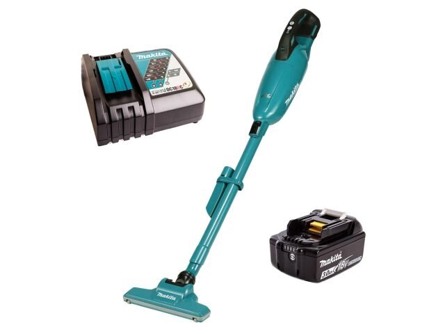 Аккум. пылесос MAKITA LXT DCL284FRF в кор. (18.0 В, 1 акк., 3.0 А/ч, Li-Ion, ЗУ, 0.73 л, самоочистка: нет) от компании ООО "ИнструментЛюкс" - фото 1