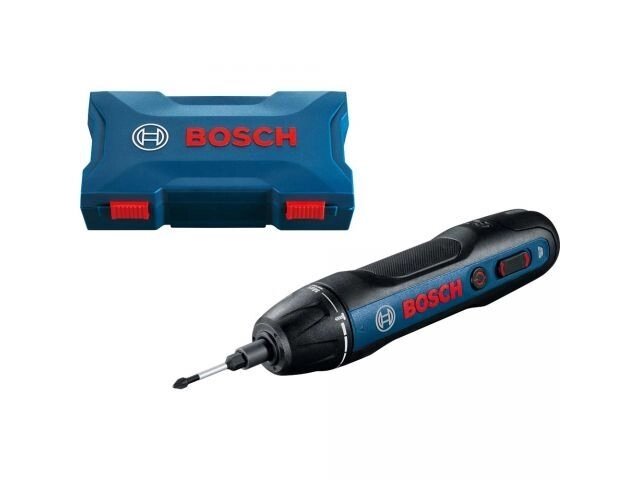 Аккум. шуруповерт BOSCH Go 2 в кейсе (3.6 В, 1 акк., 1.5 А/ч Li-Ion, 1 скор., 5 Нм, шурупы до 5 мм) от компании ООО "ИнструментЛюкс" - фото 1