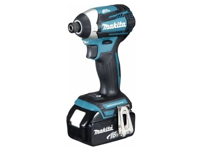 Аккум. шуруповерт MAKITA LXT DTD 153 RFE в чем. (18.0 В, 2 акк., 3.0 А/ч Li-Ion, 1 скор., 170 Нм, шурупы до 13 мм) от компании ООО "ИнструментЛюкс" - фото 1