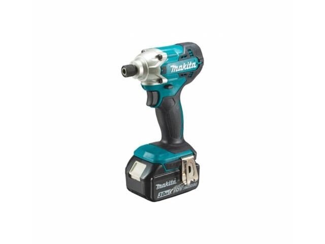 Аккум. шуруповерт MAKITA LXT DTD 156 RFE в чем. (18.0 В, 2 акк., 3.0 А/ч Li-Ion, 1 скор., 155 Нм, шурупы до 13 мм) от компании ООО "ИнструментЛюкс" - фото 1