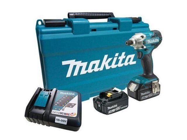 Аккум. шуруповерт MAKITA LXT DTD 172 RTJ MAKPAC (18.0 В, 2 акк., Li-Ion, 4 скор., 180 Нм,) от компании ООО "ИнструментЛюкс" - фото 1