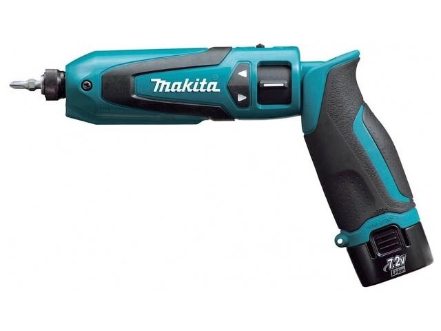 Аккум. шуруповерт MAKITA TD 022 DSE в сумке+ аксессуары (7.2 В, 2 акк., 1.0 А/ч Li-Ion, 1 скор., 25 Нм, шурупы до 6 мм) от компании ООО "ИнструментЛюкс" - фото 1