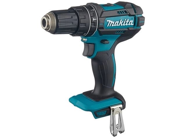 Аккум. ударная дрель-шуруповерт MAKITA LXT DHP 482 Z в кор. (18.0 В, БЕЗ АККУМУЛЯТОРА, 2 скор., 62 Нм, шурупы до 13 мм, от компании ООО "ИнструментЛюкс" - фото 1