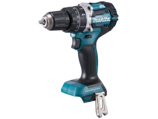 Аккум. ударная дрель-шуруповерт MAKITA LXT DHP 484 Z в кор. (18.0 В, БЕЗ АККУМУЛЯТОРА, 2 скор., 54 Нм, шурупы до 10 мм, от компании ООО "ИнструментЛюкс" - фото 1