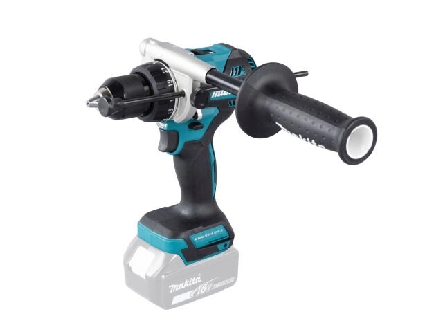 Аккум. ударная дрель-шуруповерт MAKITA LXT DHP 486 Z в кор. (18.0 В, БЕЗ АККУМУЛЯТОРА, 2 скор., 130 Нм, шурупы до 13 от компании ООО "ИнструментЛюкс" - фото 1