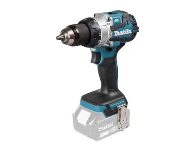 Аккум. ударная дрель-шуруповерт MAKITA LXT DHP489Z в кор. (18.0 В, Li-Ion, 73 Нм, шурупы до 36 мм, сверление в металле от компании ООО "ИнструментЛюкс" - фото 1