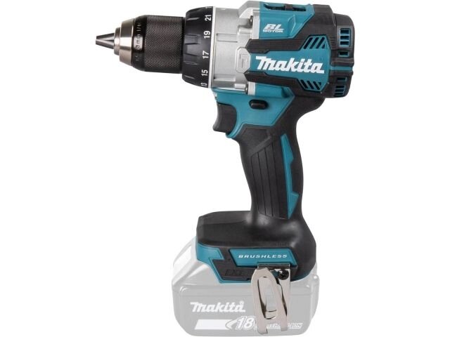 Аккум. ударная дрель-шуруповерт MAKITA LXT DHP489Z в кор. (18.0 В, Li-Ion, 73 Нм, шурупы до 36 мм, сверление в металле от компании ООО "ИнструментЛюкс" - фото 1