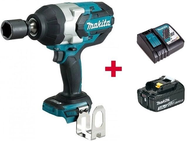 Аккум. ударный гайковерт MAKITA LXT DTW 1001 Z в кор. + АКЦИЯ (BL1830B + DC18RC) (18.0 В, 1 акк., 3.0 А/ч Li-Ion, от компании ООО "ИнструментЛюкс" - фото 1