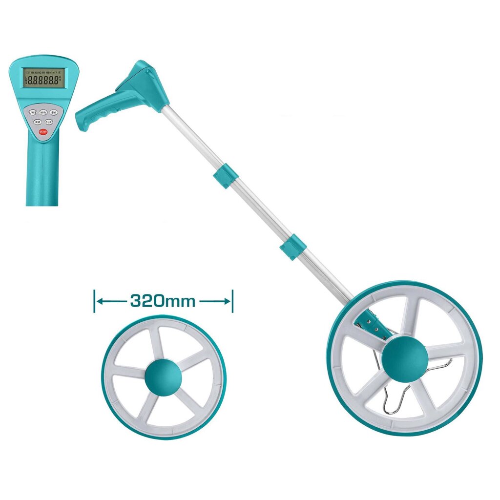 Цифровое измерительное колесо TOTAL TMT19923 от компании ООО "ИнструментЛюкс" - фото 1