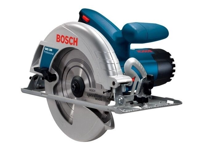 Циркулярная пила BOSCH GKS 190 в кор. (1400 Вт, 190х30 мм, до 70 мм) от компании ООО "ИнструментЛюкс" - фото 1