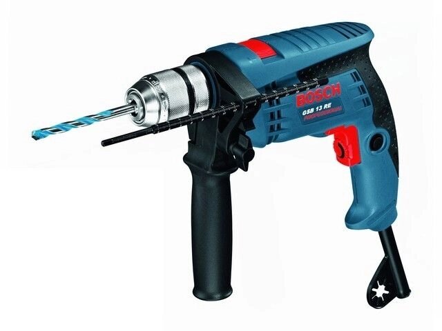 Дрель ударная BOSCH GSB 13 RE в кор. (600 Вт, патрон БЗП, 1 скор.) от компании ООО "ИнструментЛюкс" - фото 1