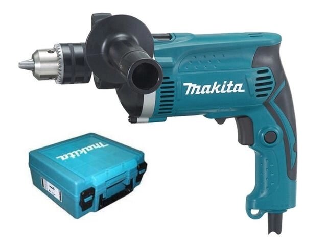 Дрель ударная MAKITA HP 1630 K в чем. (710 Вт, патрон ЗВП, 1 скор.) от компании ООО "ИнструментЛюкс" - фото 1