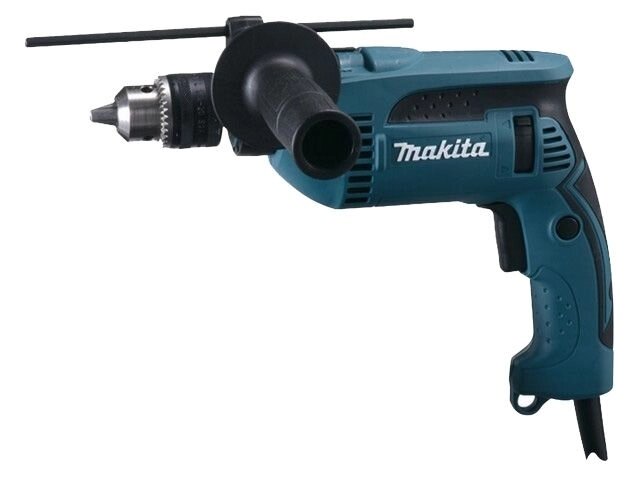 Дрель ударная MAKITA HP 1640 в кор. (680 Вт, патрон ЗВП, 1 скор.) от компании ООО "ИнструментЛюкс" - фото 1