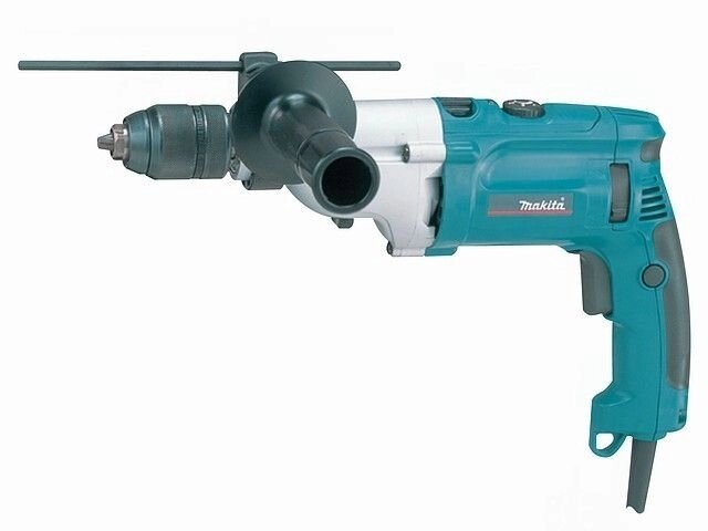 Дрель ударная MAKITA HP 2071 в чем. (1010 Вт, патрон ЗВП, 2 скор.) от компании ООО "ИнструментЛюкс" - фото 1