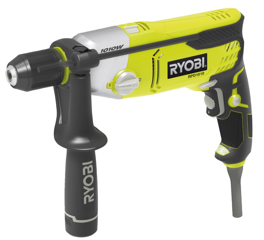 Дрель ударная RYOBI RPD1010-K от компании ООО "ИнструментЛюкс" - фото 1