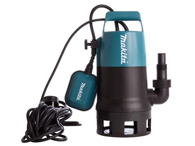 Дренажный насос для грязной воды MAKITA PF 0410 (400 Вт, 8400 л/ч, до 5 м, пластм. корпус) от компании ООО "ИнструментЛюкс" - фото 1